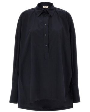 DI.LA3 PARI' Button-Up Shirt - Blue