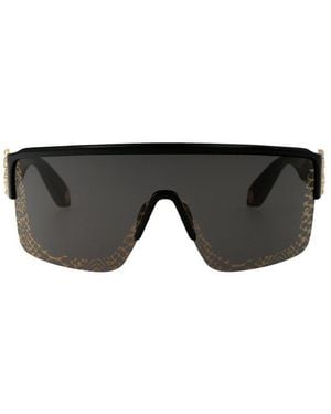 Roberto Cavalli Shield Frame Sunglasses - Black
