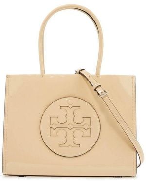 Tory Burch Ella Eco-Friendly Tote Bag Made Of - Natural
