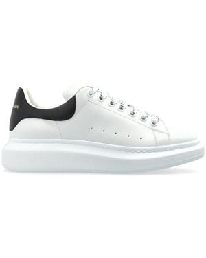 McQueen Larry Lace-Up Trainers - White