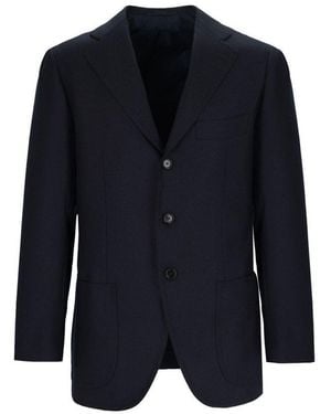 Cesare Attolini Blazer Jacket - Blue