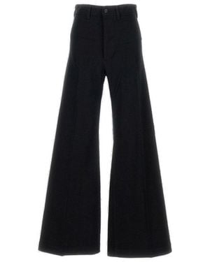 Polo Ralph Lauren High-Waist Palazzo Pants - Blue