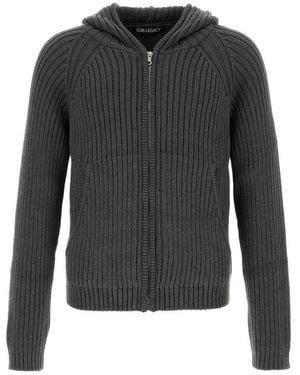Our Legacy Level Hood Sweater - Black