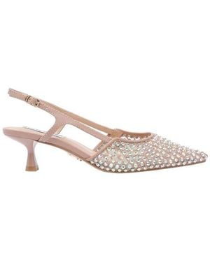 Steve Madden Legaci Embellished Pumps - Natural