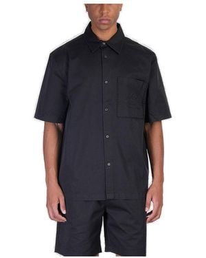 Axel Arigato Stitch Embroidered Shirt - Black
