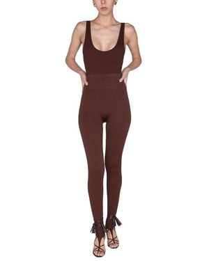 ANDREADAMO High Waist Leggings - Purple