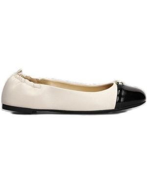 MICHAEL Michael Kors Mandy Two-Tone Ballet Flats - Multicolour