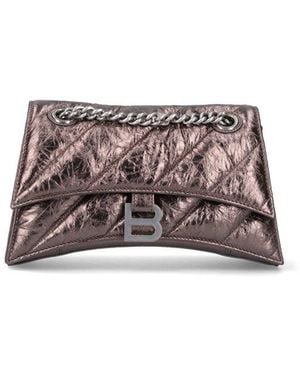 Balenciaga Cush Chain Small Shoulder Bag - White