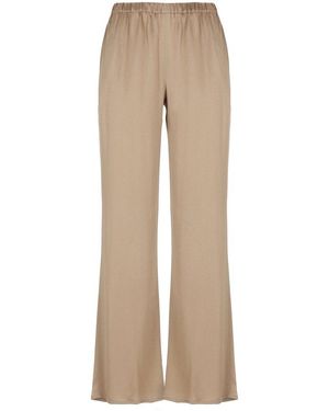 Antonelli Rapolano Wide Leg Pants - Natural