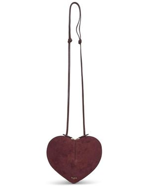 Alaïa 3D Heart-Shaped Bag - Purple