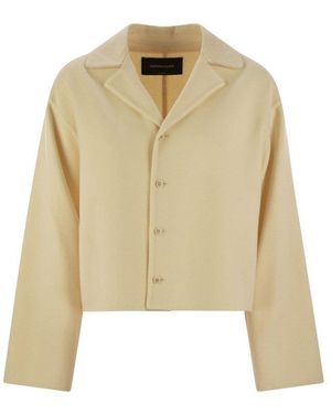 Fabiana Filippi Double Cropped Jacket - Natural