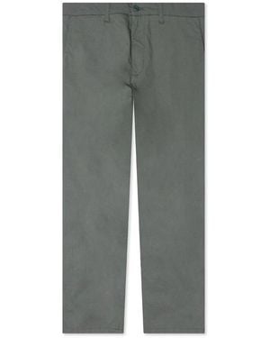 Carhartt Logo Patch Straight-Leg Pants - Gray