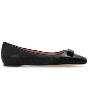 Kate Spade Bow Detail Ballet Flats - Black