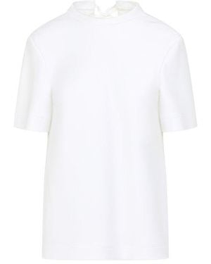 Carven Fitted T-Shirt - White