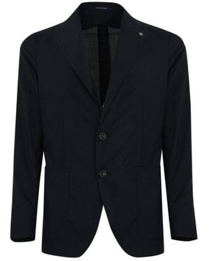 Tagliatore Single-Breasted Tailored Jacket - Black