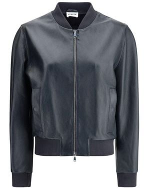 P.A.R.O.S.H. Zip-Up Bomber Jacket - Black
