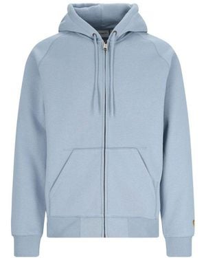 Carhartt Hooded Chase Jacket - Blue