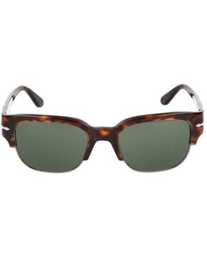 Persol Square Frame Sunglasses - Green