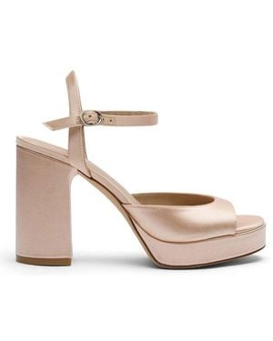Stuart Weitzman Dayna Ii Platform Sandals - Natural