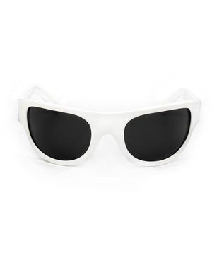 Retrosuperfuture Reed Cat Eye Frame Sunglasses - Black