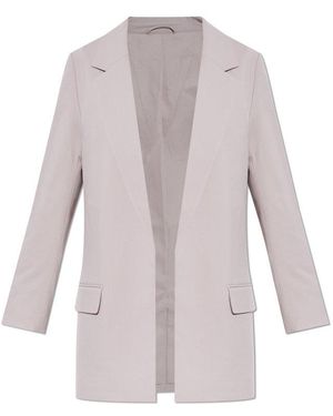 AllSaints Aleida Open-front Blazer - Purple