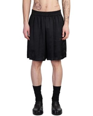 ih nom uh nit Pleated Shorts - Black