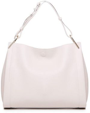 Coccinelle Logo Lettering Top Handle Bag - Pink