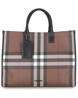 Burberry Tote Bag - Brown
