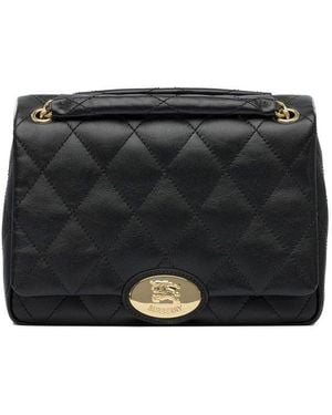 Burberry Medium Strand Crossbosy Bag - Black