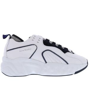 Acne Studios Manhattan Lace-Up Sneakers - White