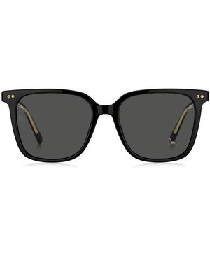 Tommy Hilfiger Square Frame Sunglasses - Black
