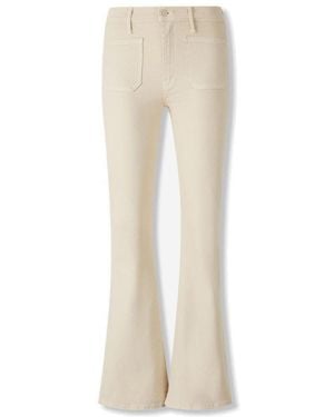 Mother The Patch Pocket Weekender Jeans - Natural
