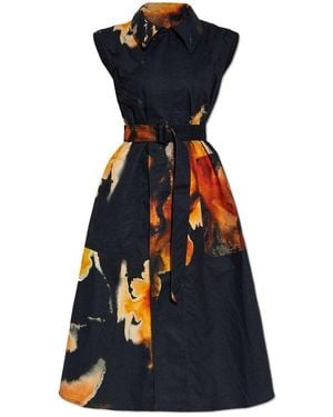 Y-3 Dress With Detachable Collar - Blue
