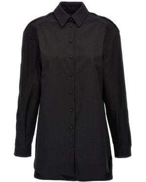 Giovanni bedin Buttoned Long-Sleeved Shirt - Black