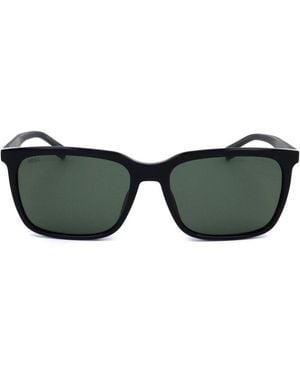 BOSS Rectangular Frame Sunglasses - Green