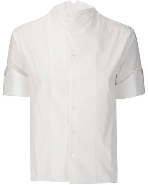 Comme des Garçons Ladies Blouse - White