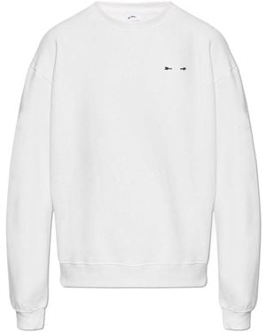 The Upside Crew Neck Jumper - White
