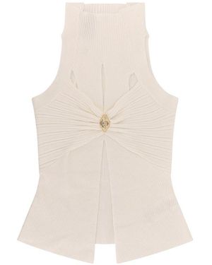 Elisabetta Franchi Top - White
