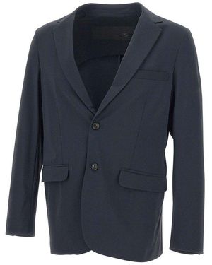 Rrd Single-Breasted Blazer Jacket - Blue