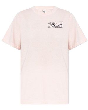 スポーティアンドリッチ 半袖Tシャツ TS1062BP BABY PINK 楽天市場】SPORTY&RICH スポーティアンドリッチ レディース 半袖