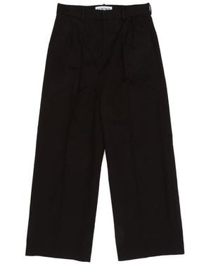 Loewe Pleated Trousers - Black