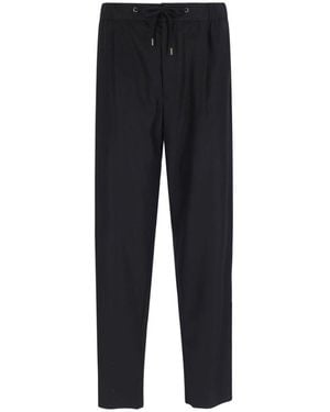 Giorgio Armani Drawstring Trousers - Blue