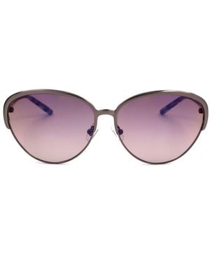 Linda Farrow X Matthew Williamson Cat Eye Frame Sunglasses - Purple