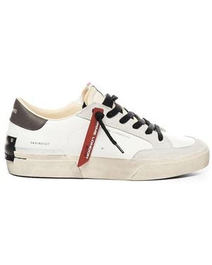 Crime London Recut Lace-Up Sneakers - Multicolor