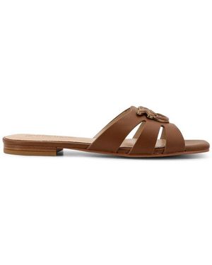 サンダル・ミュール PINKO MARLI SANDALS Pinko Marli 09 Slip-On Sandals in Black | Lyst