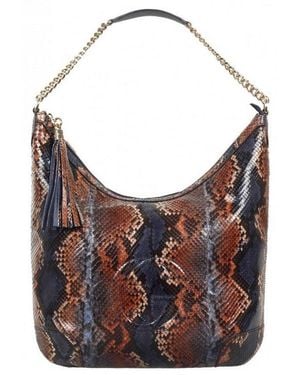Gucci Embossed Sienna Soho Shoulder Bag - Grey