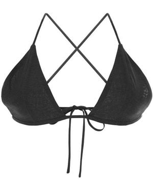 Philosophy Di Lorenzo Serafini Wool Blend Triangle Bra - Black