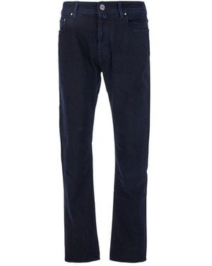 Jacob Cohen Bard Logo Patch Jeans - Blue