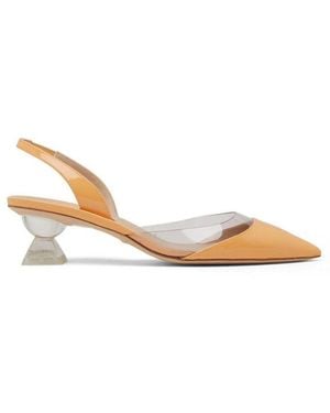 Stuart Weitzman Lucite Sculpt Sling 50 Pm Pumps - Multicolour