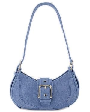 OSOI Buckle Detailed Shoulder Bag - Blue